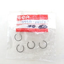 Suzuki OEM Piston Wrist Pin Circlips Clips 09381-14001 Set of 4