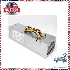 For Dell Optiplex 8-Pin 3020 7020 9020 790 390 SFF Power Supply D255AS-00 0NT1XP
