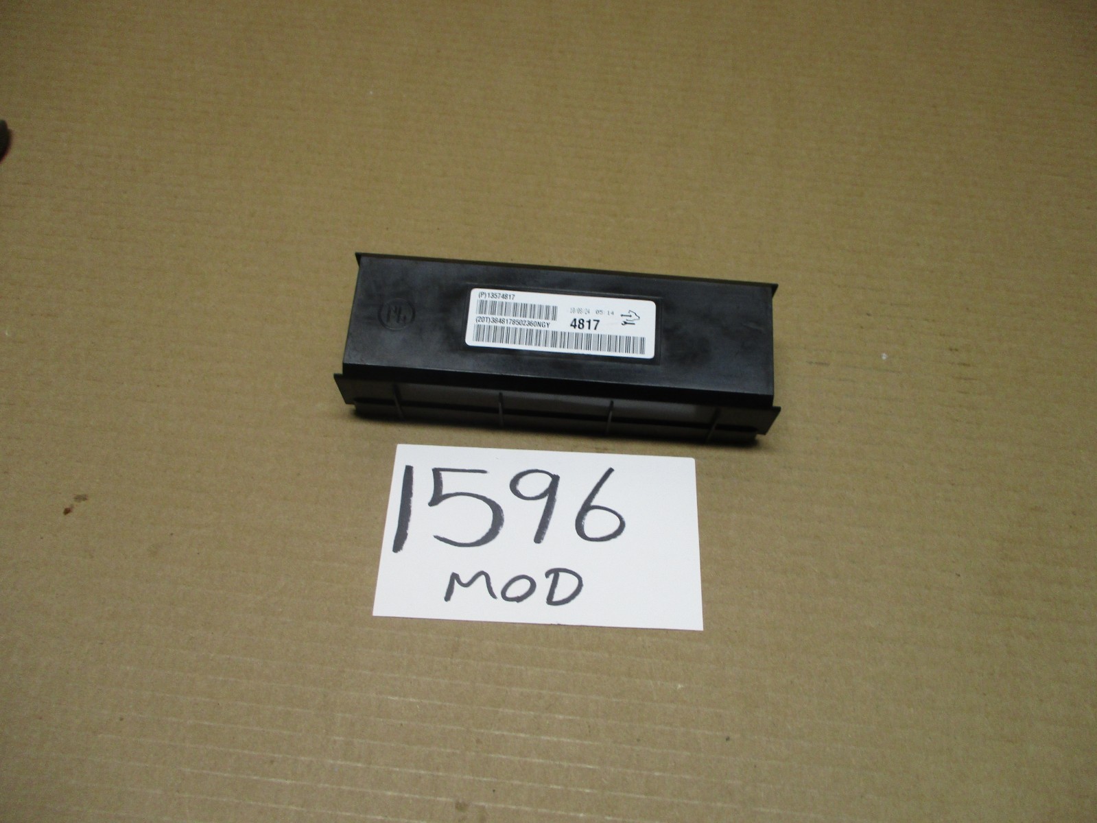 2011 Buick Regal Temperature Control Module Computer #1596-MOD 