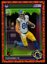 2024 Panini Score-A-Treat Football Tyler Higbee #158 Pumpkins