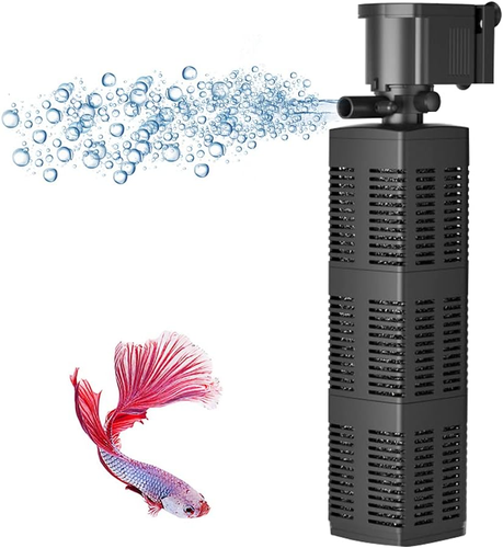 480 GPH Submersible Aquarium Internal Filter Pump for (50 to 160 Gallon) Fish Ta - Picture 9 of 12