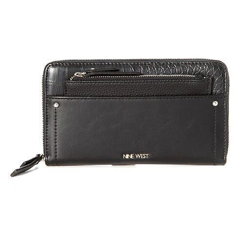 Couro envernizado femininas Nine West CARTEIRAS femininas