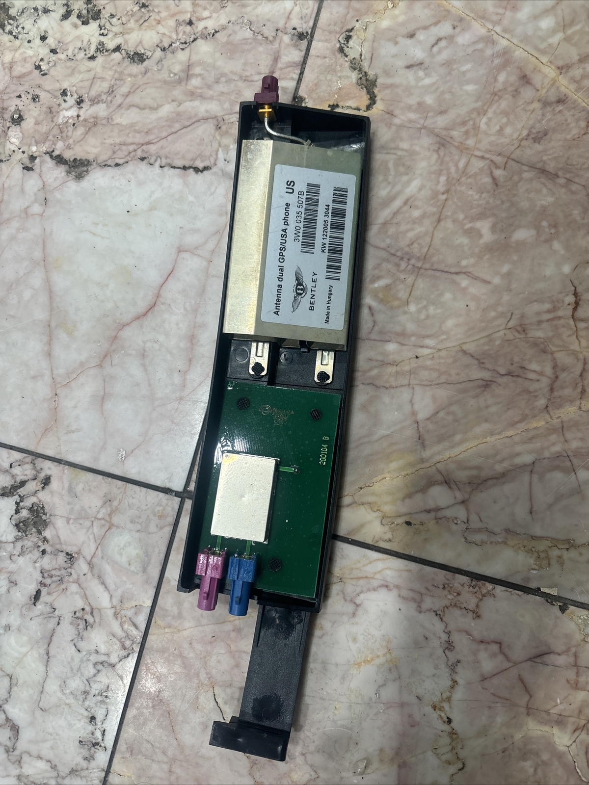 Bentley Continental Flying Track Antenna Dual Antenna GPS Navigation 3W0035507C