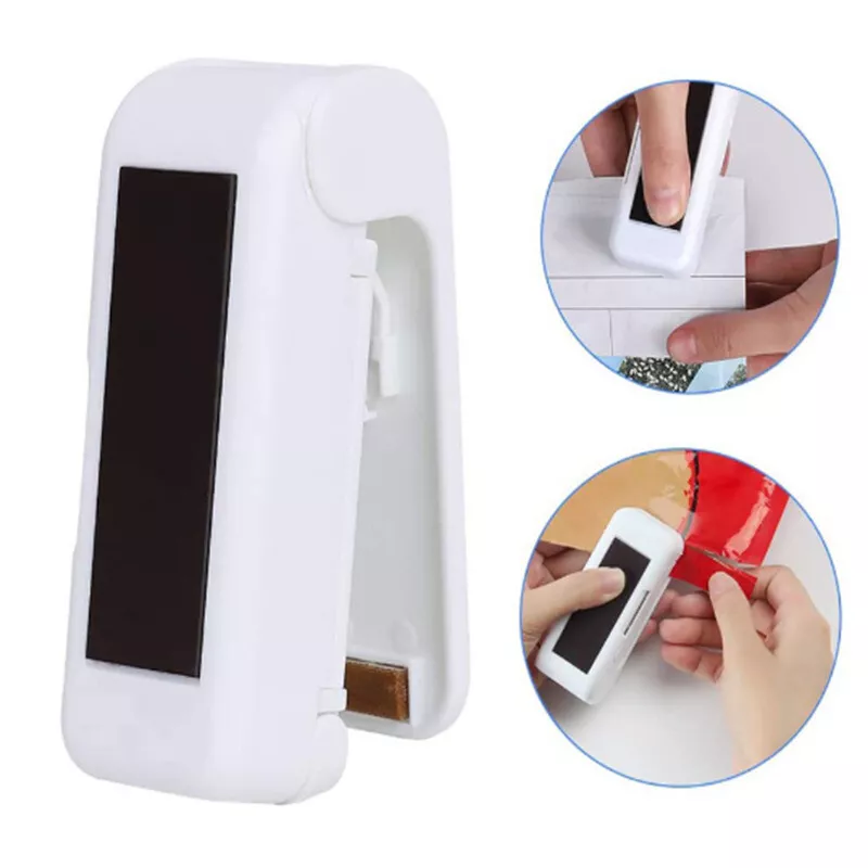 Mini Heat Sealer Sealing Machine Impulse Handheld Food Poly Bag Plastic Portable