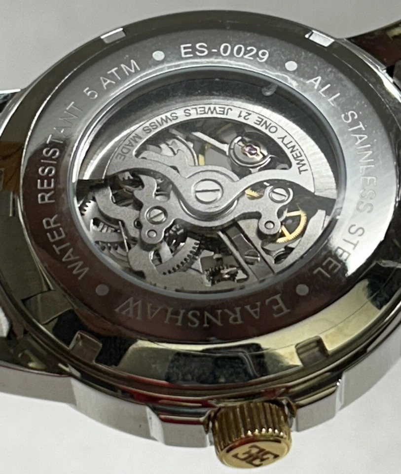 Thomas Earnshaw ES-0029 Beagle Skeleton Automático Acero Clásico Gris Foto 2 de 4