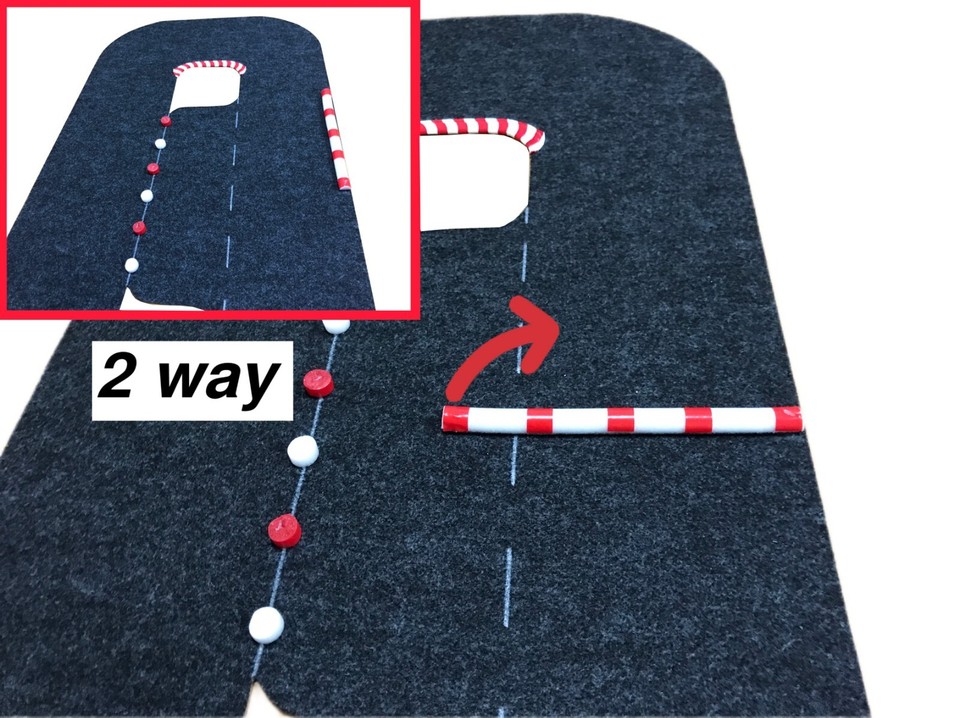 Micro Bit Racetrack Walk Micro RC car's Race track. (turbo racing SNT)【MICRO Road course ...