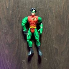 Side Strike Robin 6” action figure, Batman Knight Force Ninjas: Kenner (1998) VG