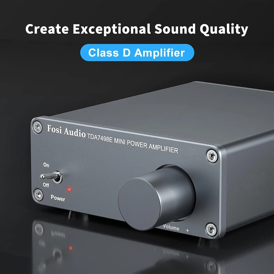 Aluminum 160W x2 Car Integrated Audio Amplifier - Optimize Your Sound Experience - Image 4 of 4