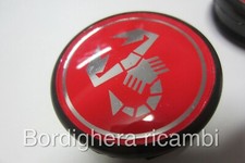 FIAT 124 SPIDER ABARTH FIAT COUPE TURBO 16V COPRIMOZZO CERCHI HUB CUPS WHEELS