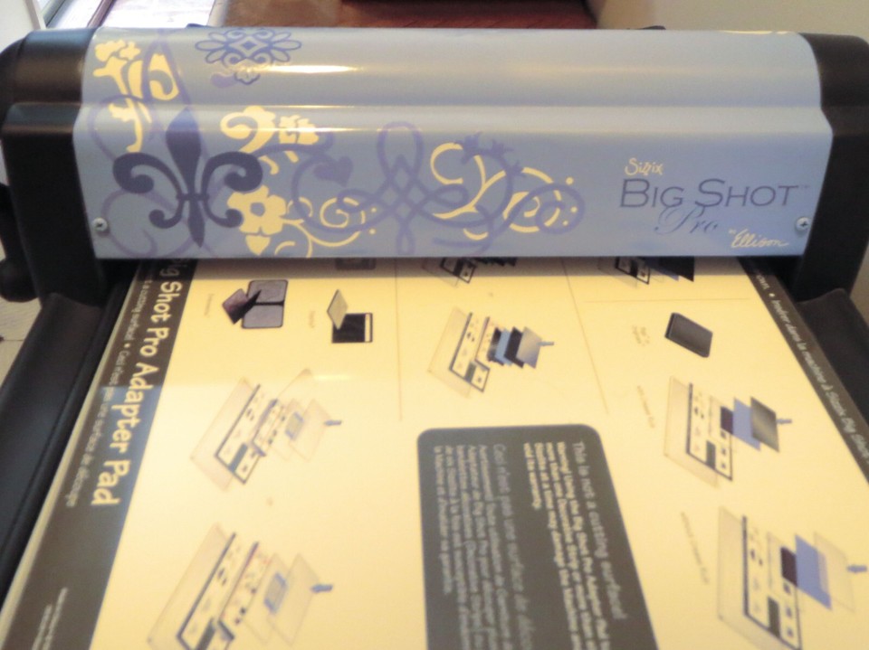 Sizzix Big Shot Pro by Ellison Die Cutting Machine Periwinkle LIghtly