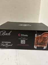 Set Of 6 Bach Glasses In Transparent Sound Glass 33.5 Cl