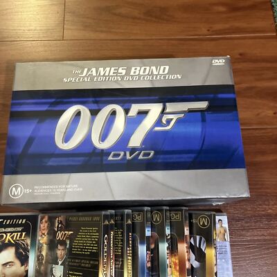 The James Bond Special Edition DVD Collection - 19 Movies (DVD, 19