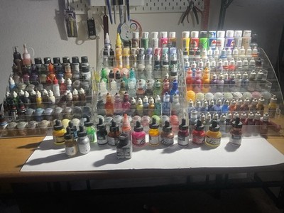 +160 Warhammer40k Paint Lot