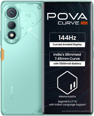 Tecno Pova Curve 5G unlocked (128GB 8GB RAM) | Schneller Versand