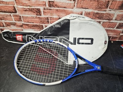 Wilson Nano Carbon 4-1/2 L4 Tennisschläger Racket & Bag 