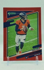 2021 Panini Donruss Drew Lock #179 Red Press Proof Denver Broncos