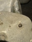 Slag glass slag rocks from industrial melting furnace in PA. Tumbled slab — photo 7