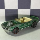 1970 LIGHT MY FIREBIRD Hot Wheels Redline Green Original Vintage Pontiac Custom
