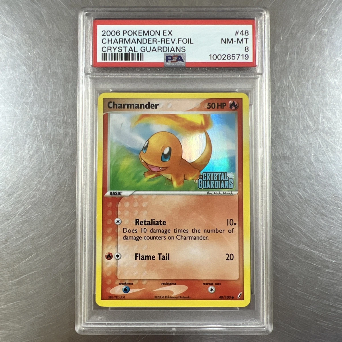 Charmander Pokémon TCG Professional Sports Authenticator (PSA