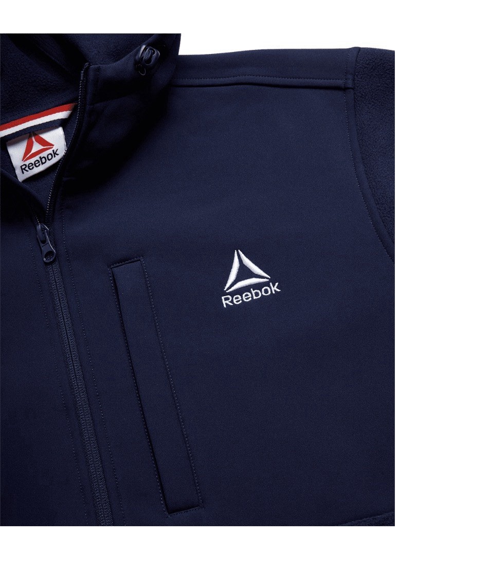 Reebok Men’s Polarfleece Jacket – XL – Hooded, Water-Resistant Fleece – NEW thumbnail 3