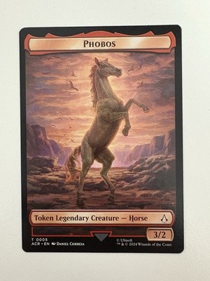 Phobos Token 5 MTG Magic the Gathering Card NM Near Mint ACR