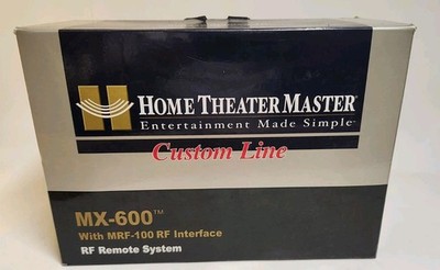 Home Theater Master MX-600 RF remote system with MRF-100 RF interface