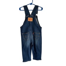 NWT Levi's Denim Jean Overalls Bibs 3T Unisex Toddler 46