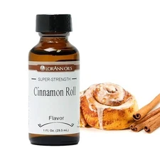 Food Grade Essence Extract Baking Lorann Oils Pure Cinnamon Roll Flavoring 1 Oz