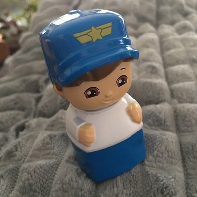 Mega Bloks Airline Pilot People Figure Replacement