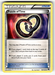 Puzzle of Time 109/122 XY BREAKpoint Uncommon Trainer