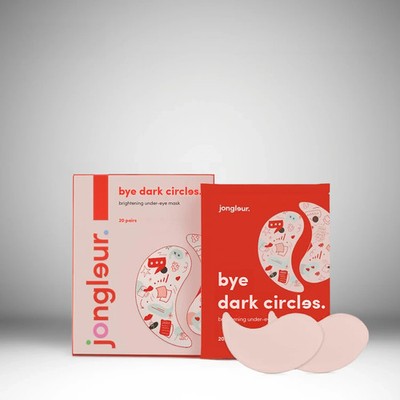 Jongleur Bye Dark Circles Under Eye Patches 20 Pair - Ships in 1 Day - #366