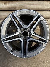 1 X GENUINE 20” MERCEDES GLE Alloy Wheel ET44 A1674013300 REAR WHEEL