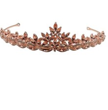 Royal Rose Gold Plated Tiara