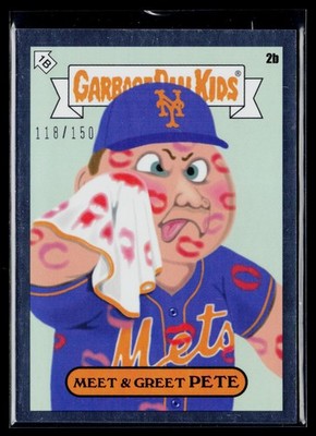2022 Topps MLB x Garbage Pail Kids GPK ~ SILVER FOIL /150 ~ 2b Pete Alonzo