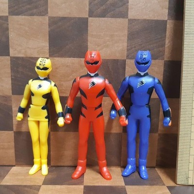 Power Rangers Gekiranger Soft Vinyl Figur Sofbi Sentai Hero Legend Serie Japan