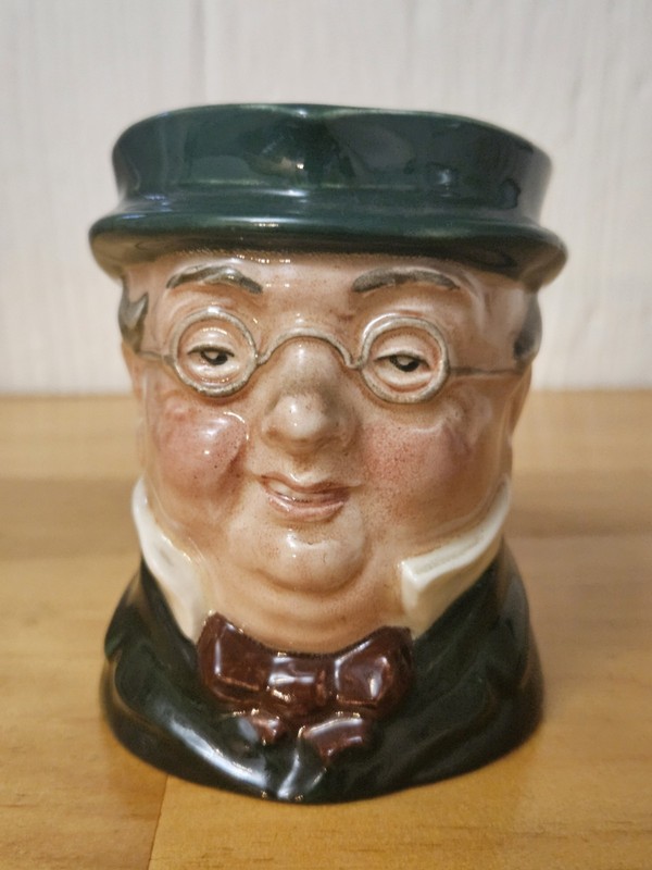 Royal Doulton Mr Pickwick Toby Character Jug Small 3.25"