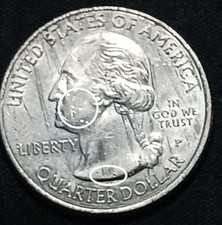 2015 P Delaware (Bombay Hook) State Quarter ERROR