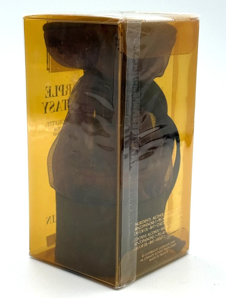 Guerlain Purple Fantasy Eau de Toilette 1 oz 30 ml raro 2001 lacrado novo na caixa colecionador vintage - Imagem 2 de 4