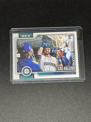 Cal Raleigh Topps Celebration 226 #140 Dugout Peeks SP Seattle Mariners