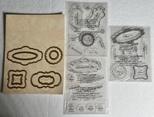 Anna Griffin Everyday Layered Sentiment Stamps  Dies