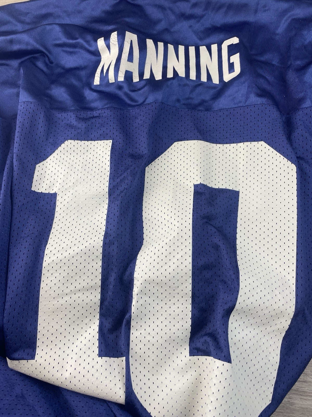 New York Giants Eli Manning #10 Reebok NFL Players Team Apparel XL thumbnail 7