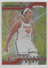 2024 Panini Prizm WNBA Fractal Red Prizm 85/99 Brionna Jones #9 0ds5