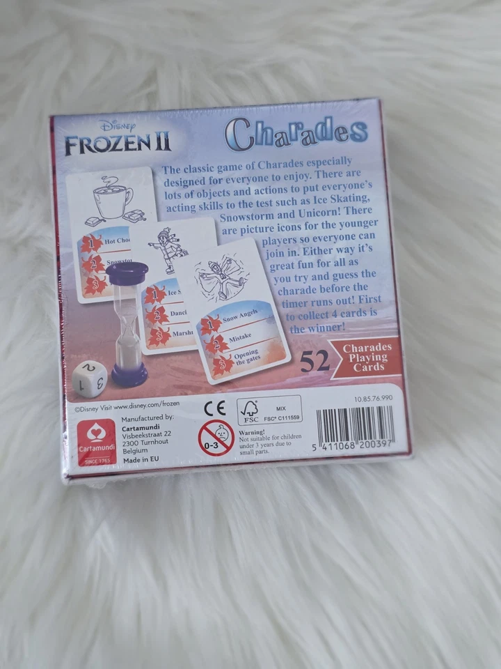 Frozen 2 Charadas Juego de Cartas Disney Anna & Elsa Foto 2 de 3