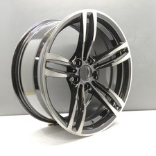 BMW M3 M4 437M 19" ALLOY WHEEL RIM TINTED BLACK FRONT 9J OEM 2284755 GENUINE X1