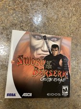 Sword of the Berserk: Guts' Rage Sega Dreamcast Manual Only