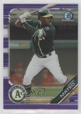 2019 Bowman Chrome Prospects Purple Refractor 148/250 Jorge Mateo #BCP-217 y0i