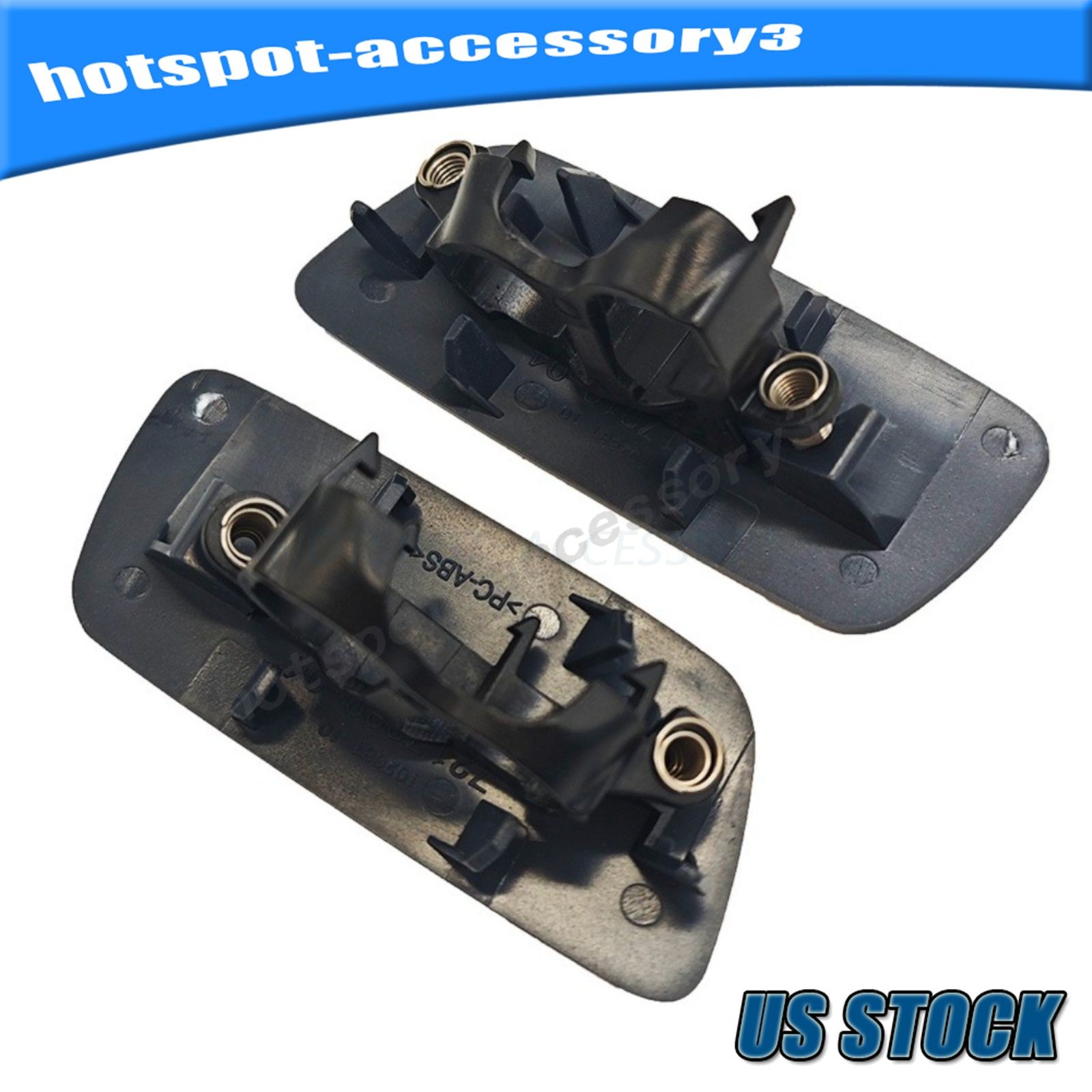 61677244960 Right & Left Headlight Washer Cover Fits For 10-18 Rolls-Royce Ghost