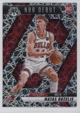 2024-25 Panini Mosaic NBA Debut Premium Prizm Matas Buzelis #257 Rookie RC
