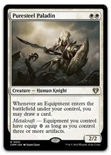 Puresteel Paladin #51 (NM) Commander Masters CMM Magic MTG