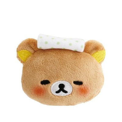 Rilakkuma Store Manager Plush Badge Pokapoka Manager Fukuoka Parco San-X JP LTD